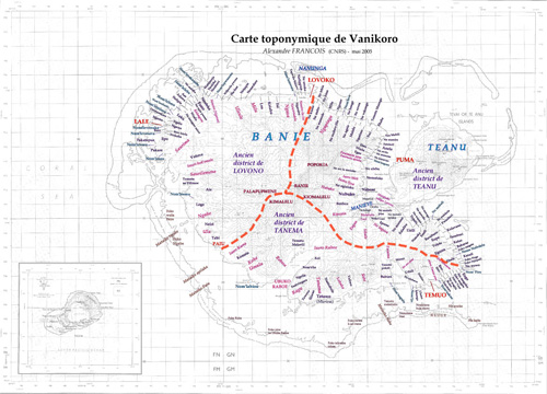 Vanikoro placenames